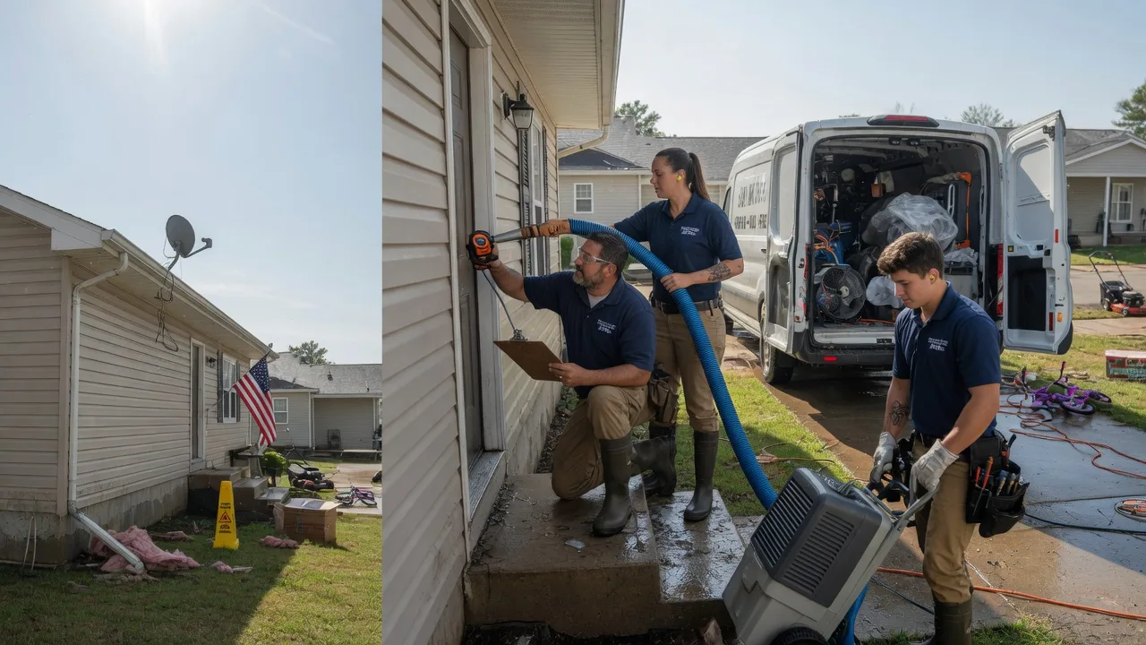 Ceiling Water Damage Restoration in Sparks, NE near me